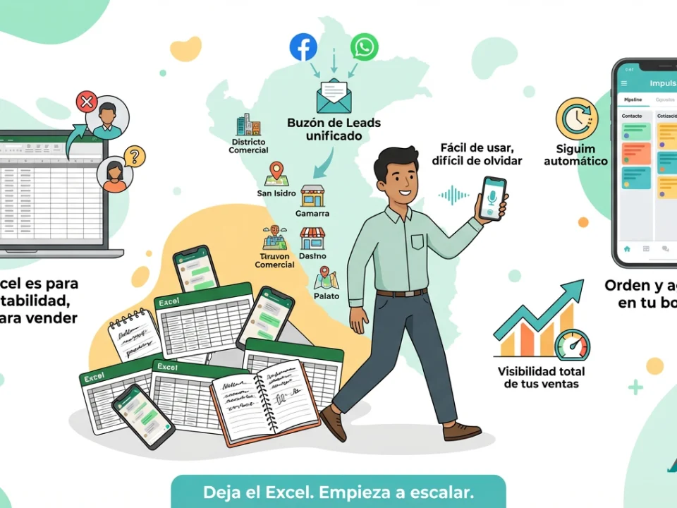 CRM en Perú: Por qué la cultura del "Excel" frena tu crecimiento y cómo cambiarla