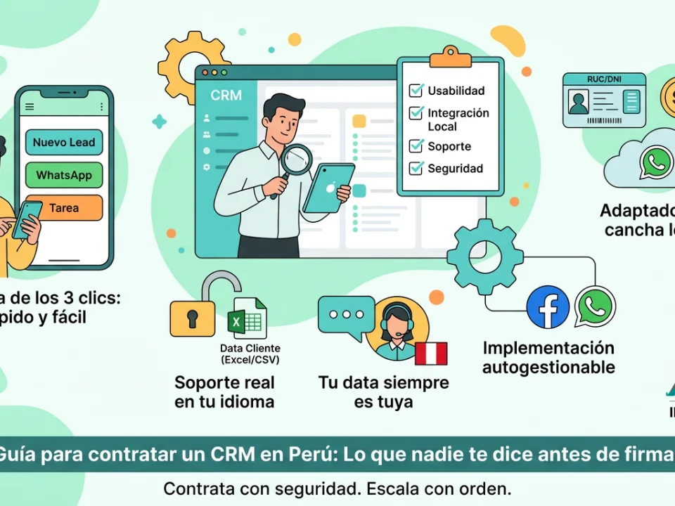 Guía para contratar un CRM en Perú: Lo que nadie te dice antes de firmar